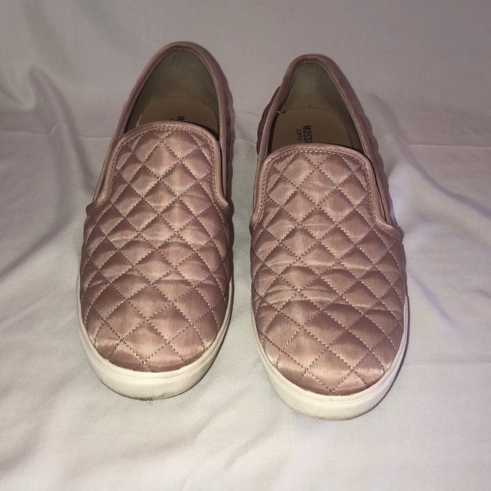Mossimo Quilted Mauve Slip-on Sneaker